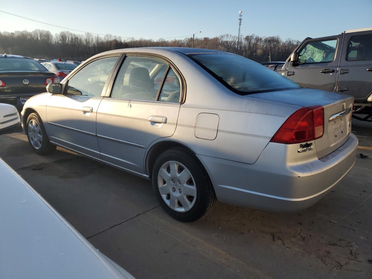 Image 2 of 2002 HONDA CIVIC EX 2002 with VIN 1HGES26812L009091