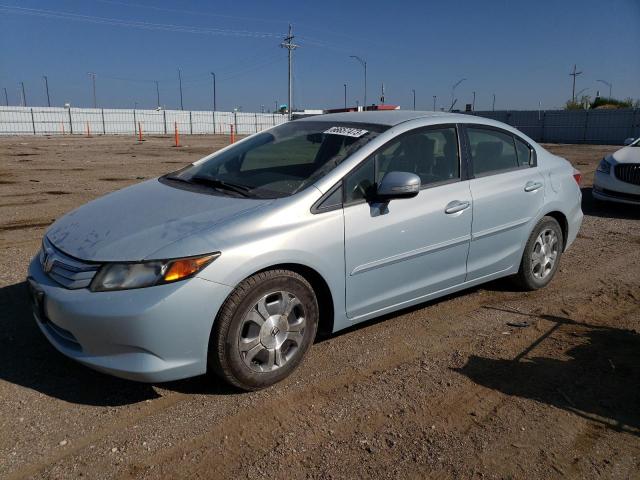 Изображение 1 2012 HONDA CIVIC HYBRID 2012 с VIN JHMFB4F21CS005218