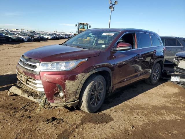 Изображение 1 2018 TOYOTA HIGHLANDER SE 2018 с VIN 5TDJZRFH5JS903321
