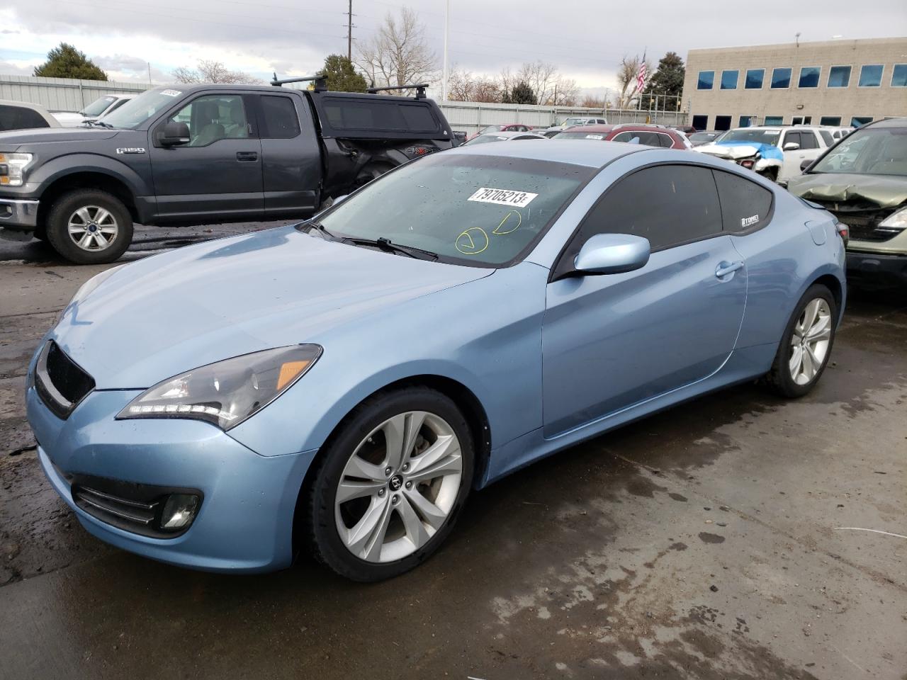 Изображение 1 2011 HYUNDAI GENESIS COUPE 2.0T 2011 с VIN KMHHT6KD7BU063178