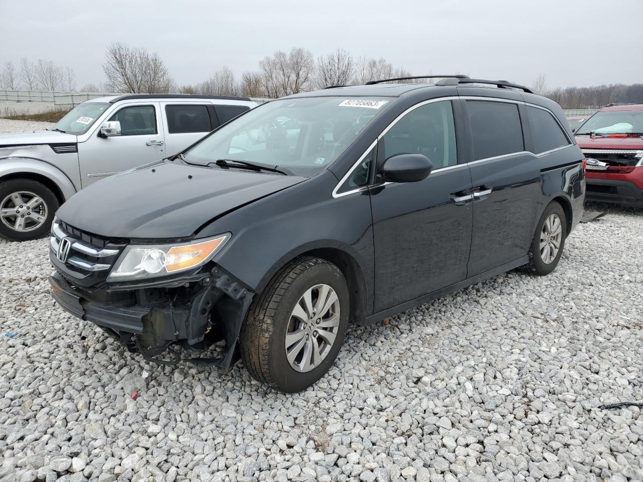 Изображение 1 2014 HONDA ODYSSEY EXL 2014 с VIN 5FNRL5H65EB134919