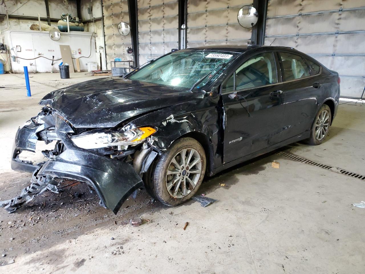 Image 1 of 2017 FORD FUSION SE HYBRID 2017 with VIN 3FA6P0LU0HR356907
