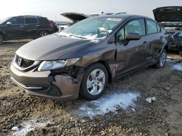 Obraz 1 z 2014 HONDA CIVIC LX 2014 z VIN 19XFB2F53EE219343