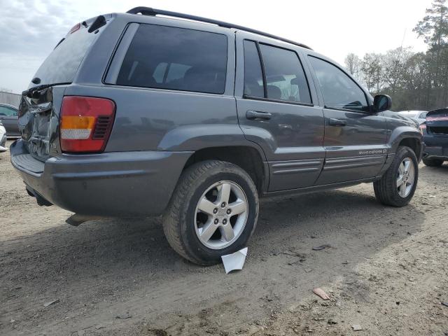 Image 3 of 2003 JEEP GRAND CHEROKEE OVERLAND 2003 with VIN 1J8GW68J43C534904