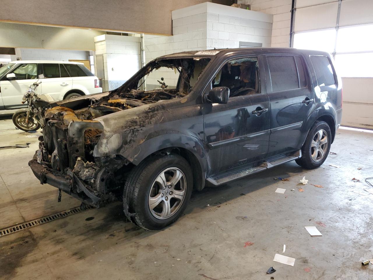 Image 1 of 2012 HONDA PILOT EXL 2012 with VIN 5FNYF4H57CB007686