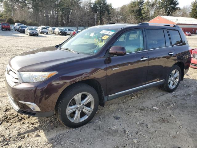 Image 1 of 2013 TOYOTA HIGHLANDER LIMITED 2013 with VIN 5TDDK3EH7DS265352