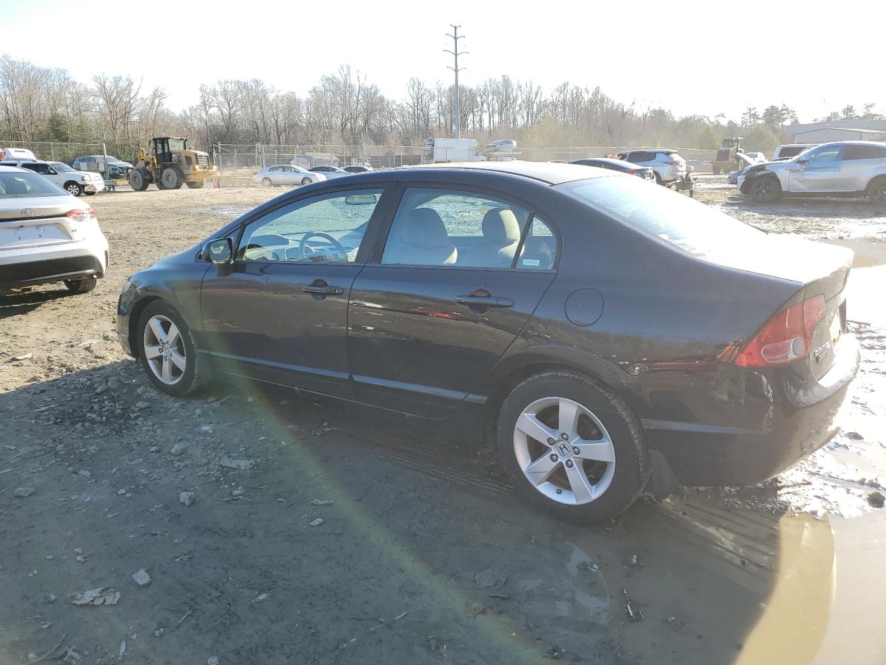 Image 2 of 2008 HONDA CIVIC EX 2008 with VIN 1HGFA16848L105646