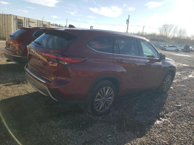 Image 3 of 2021 TOYOTA HIGHLANDER PLATINUM 2021 with VIN 5TDFZRBH3MS107411