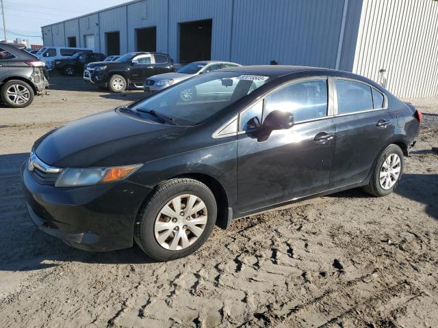 Image 1 of 2012 HONDA CIVIC LX 2012 with VIN 19XFB2F57CE058427