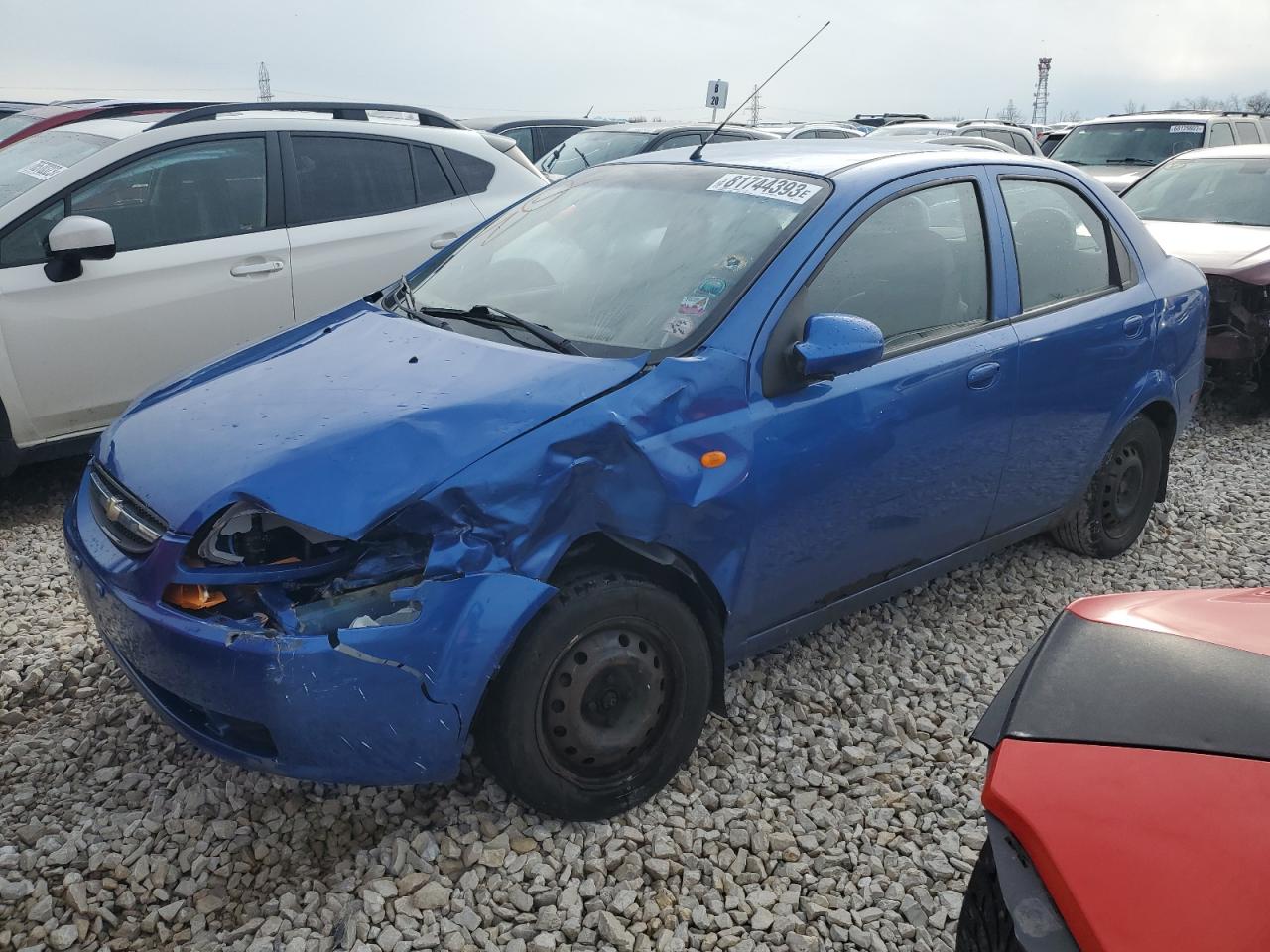 Image 1 of 2004 CHEVROLET AVEO  2004 with VIN KL1TD52604B251960