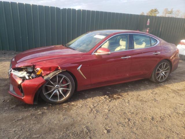 Image 2 of 2021 GENESIS G70  2021 with VIN KMTG74LE0MU069411