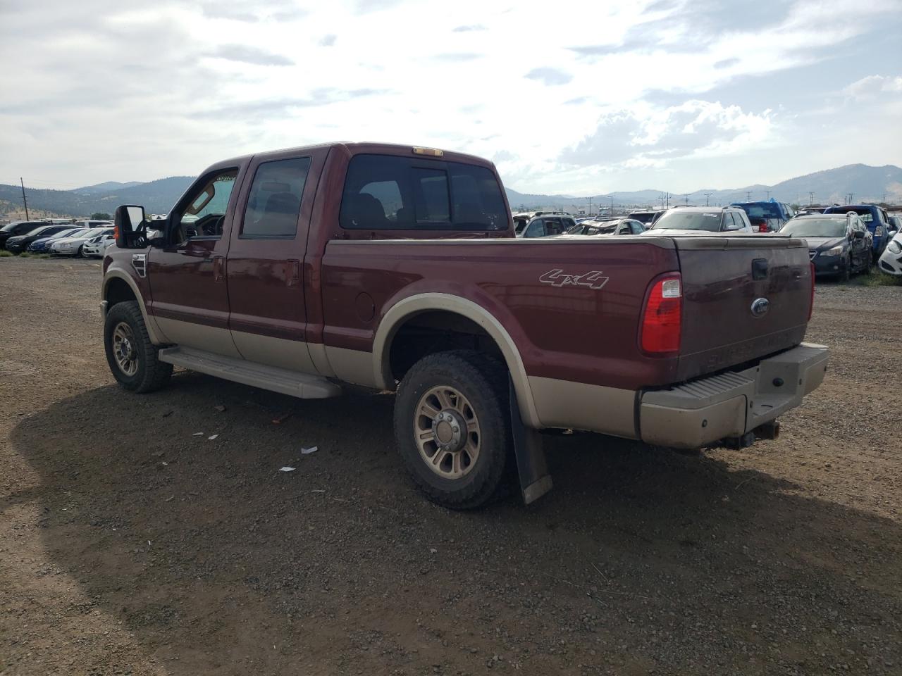 Image 2 of 2008 FORD F350 SRW SUPER DUTY 2008 with VIN 1FTWW31R28EA10762