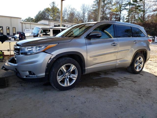 Image 1 of 2015 TOYOTA HIGHLANDER LIMITED 2015 with VIN 5TDYKRFH5FS083249