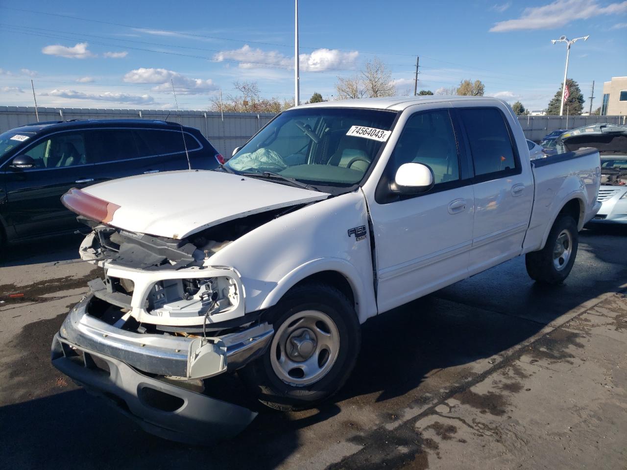 Изображение 1 2001 FORD F150 SUPERCREW 2001 с VIN 1FTRW08W01KD73186