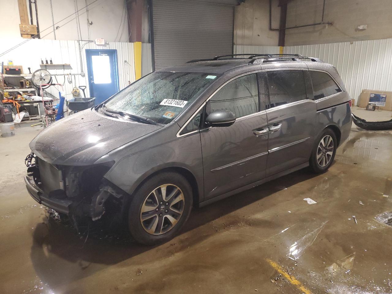 Image 1 of 2014 HONDA ODYSSEY TOURING 2014 with VIN 5FNRL5H95EB059634