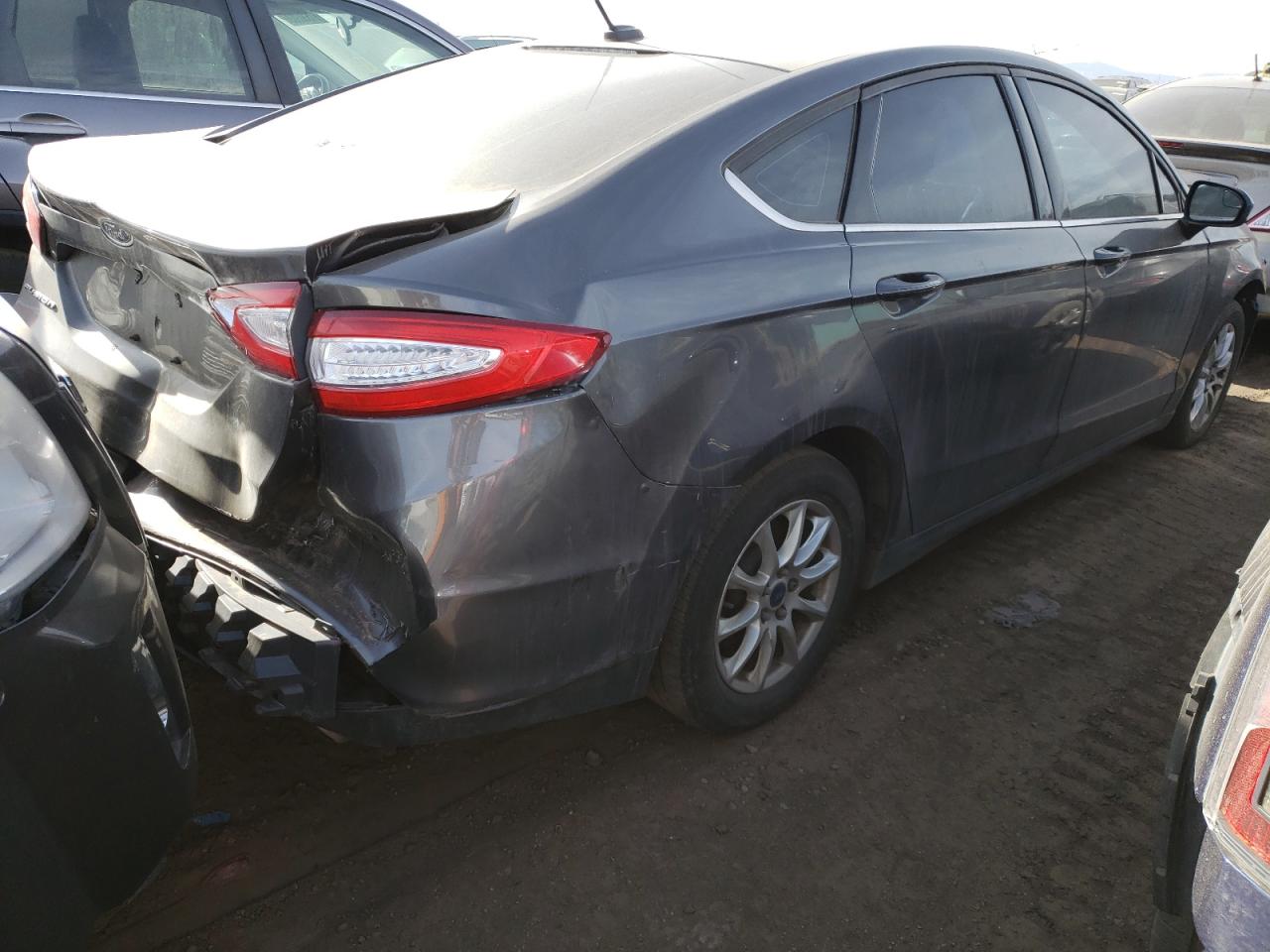 Image 3 of 2015 FORD FUSION S 2015 with VIN 3FA6P0G72FR271908