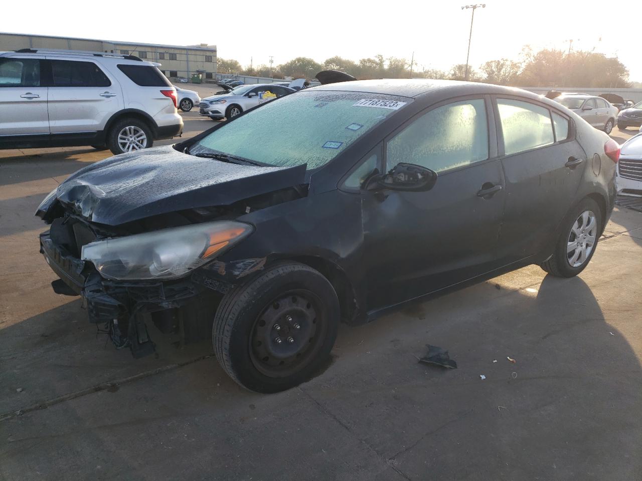 Image 1 of 2016 KIA FORTE LX 2016 with VIN KNAFK4A69G5539581