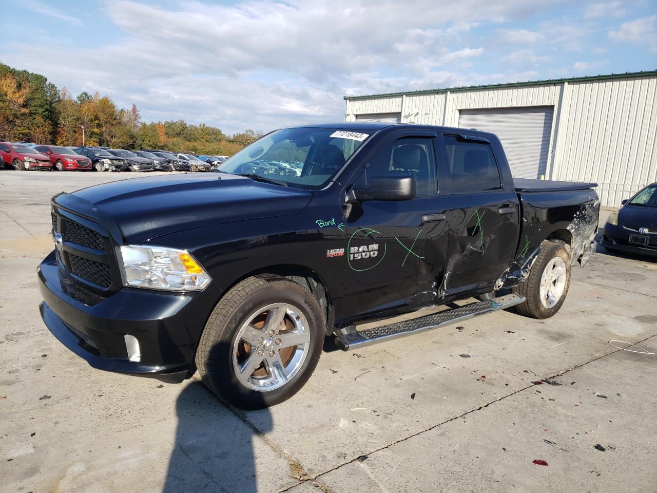 Image 1 of 2016 RAM 1500 ST 2016 with VIN 1C6RR6KT3GS183441