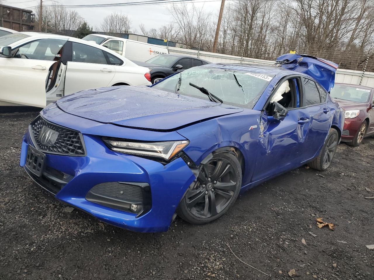 Image 1 of Acura Tlx Tech A 2021 with VIN 19UUB6F57MA000547