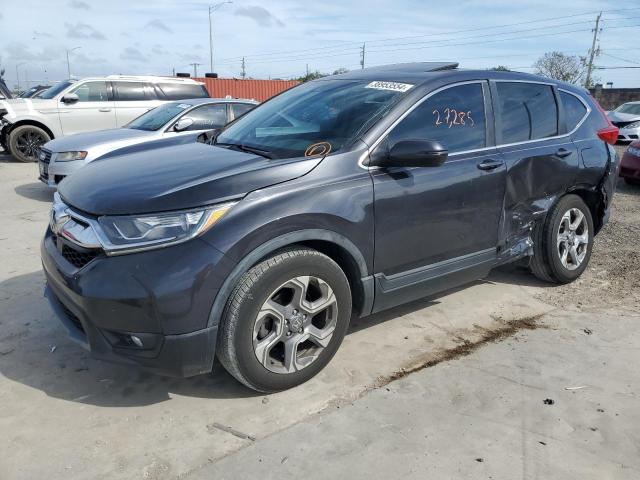 Image 1 of 2017 HONDA CR-V EXL 2017 with VIN 7FARW1H87HE023234