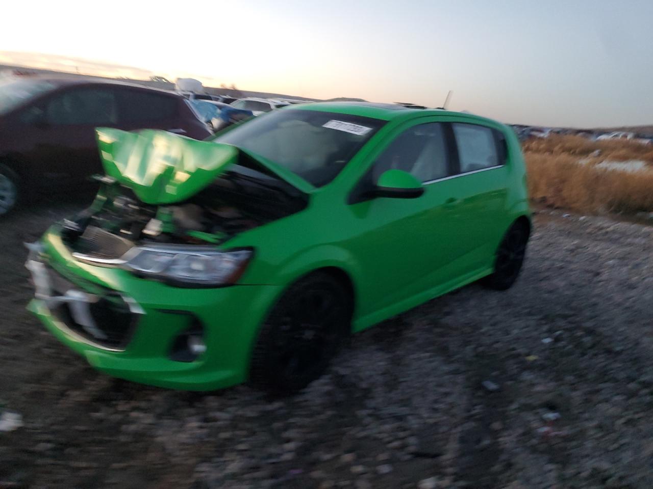 Image 1 of 2017 CHEVROLET SONIC LT 2017 with VIN 1G1JD6SB6H4149228