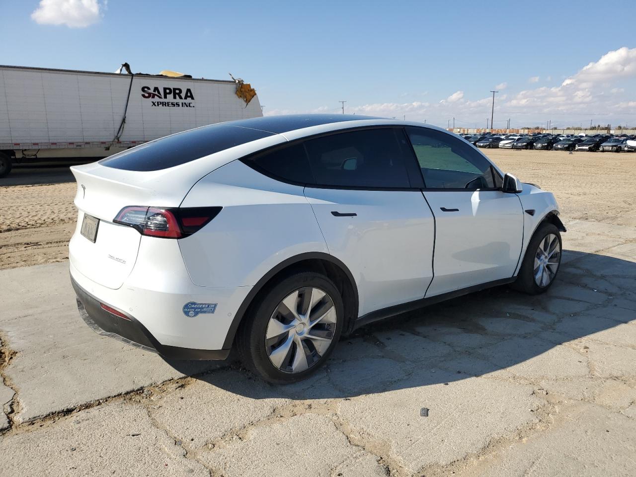 Изображение 3 2020 TESLA MODEL Y  2020 с VIN 5YJYGDEE9LF028315
