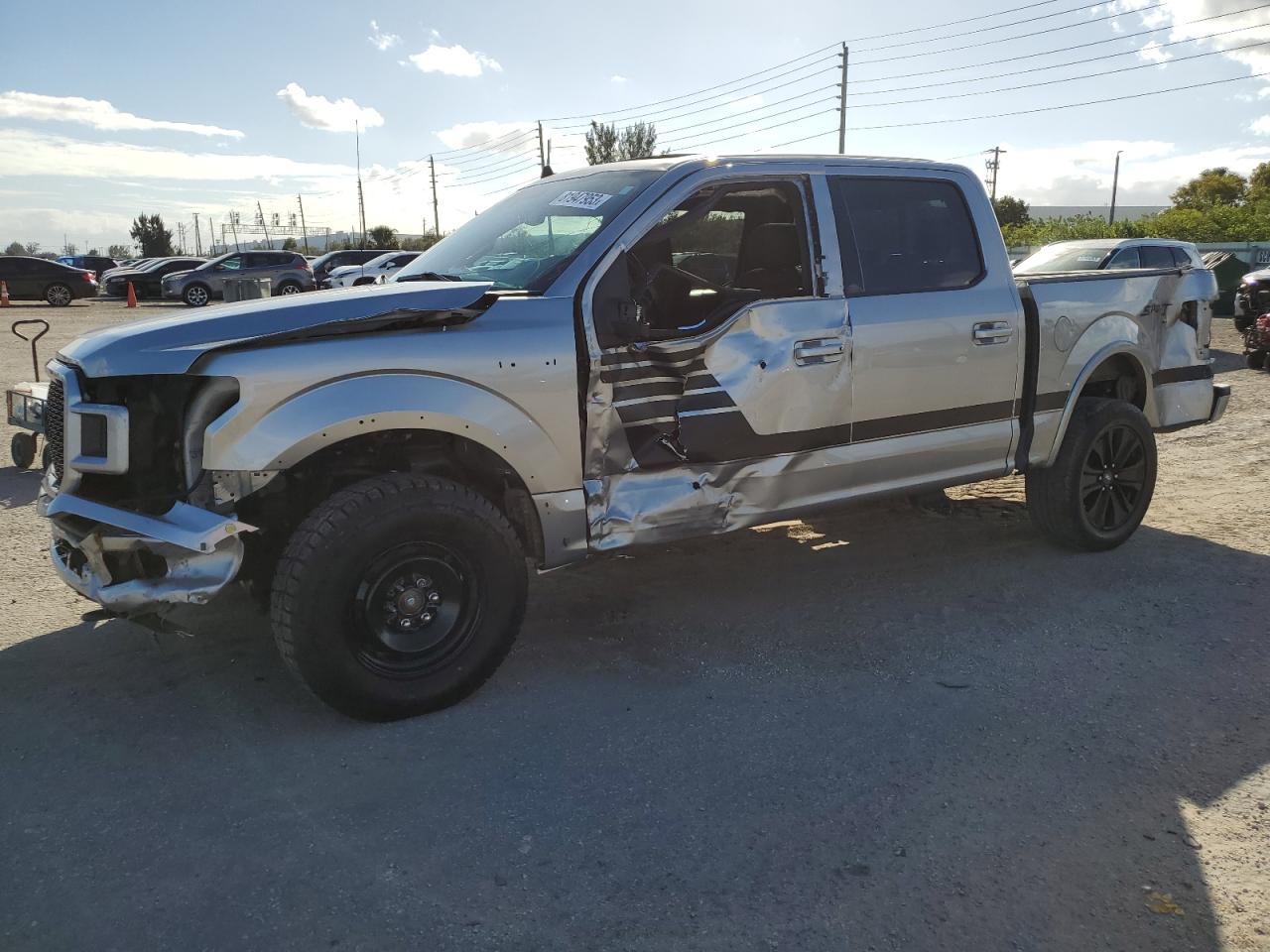 Изображение 1 2020 FORD F150 SUPERCREW 2020 с VIN 1FTEW1E5XLFC19547