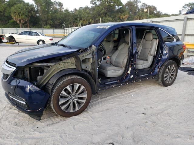 Изображение 1 2014 ACURA MDX TECHNOLOGY 2014 с VIN 5FRYD4H45EB045416