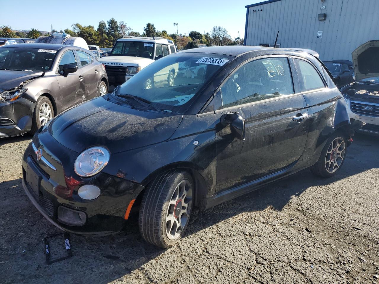 Obraz 1 z 2015 FIAT 500 SPORT 2015 z VIN 3C3CFFBR3FT663380