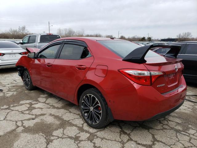 Image 2 of 2014 TOYOTA COROLLA L 2014 with VIN 5YFBURHE6EP008960