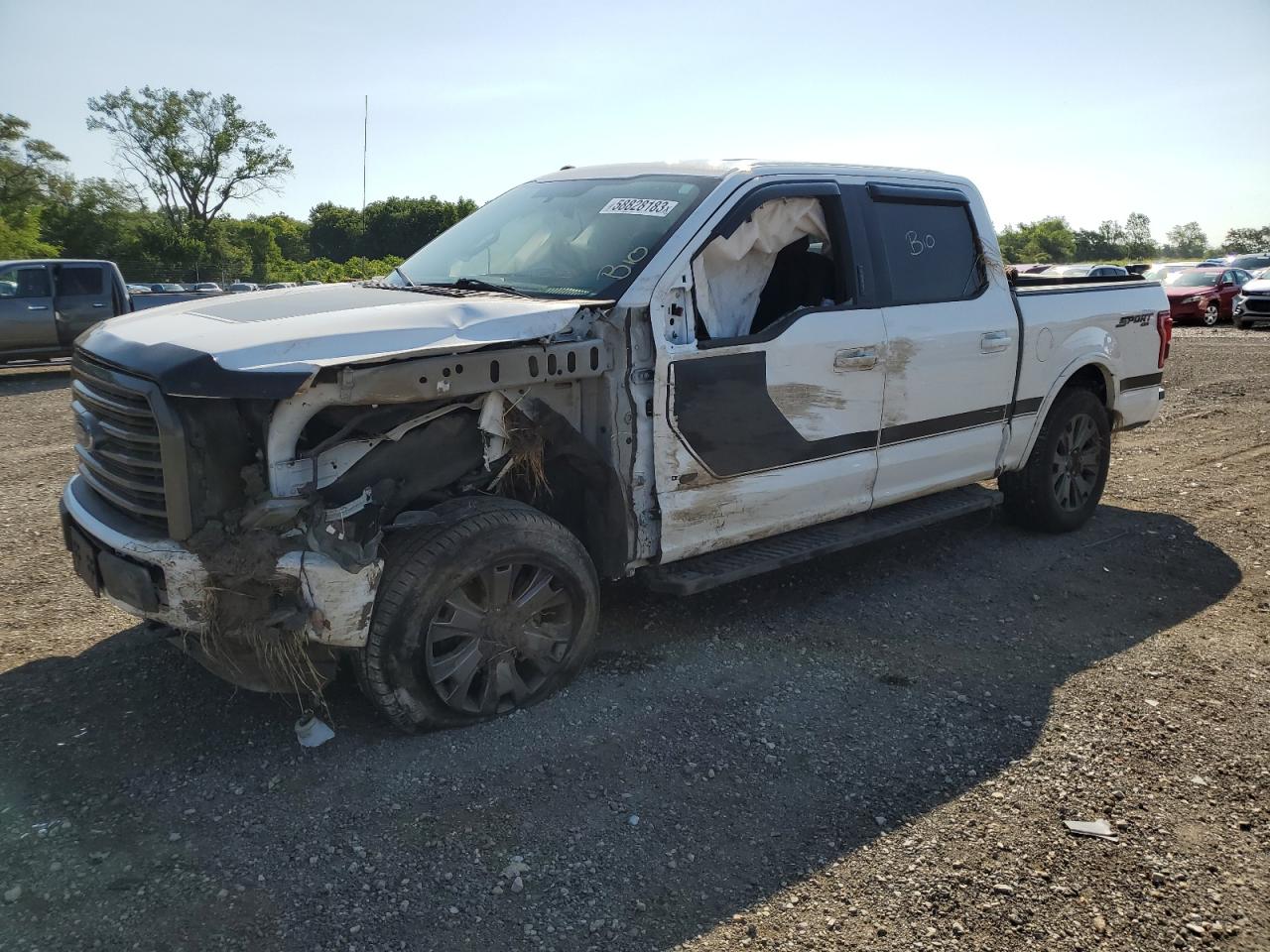 Image 1 of 2016 FORD F150 SUPERCREW 2016 with VIN 1FTEW1EP4GFB47431