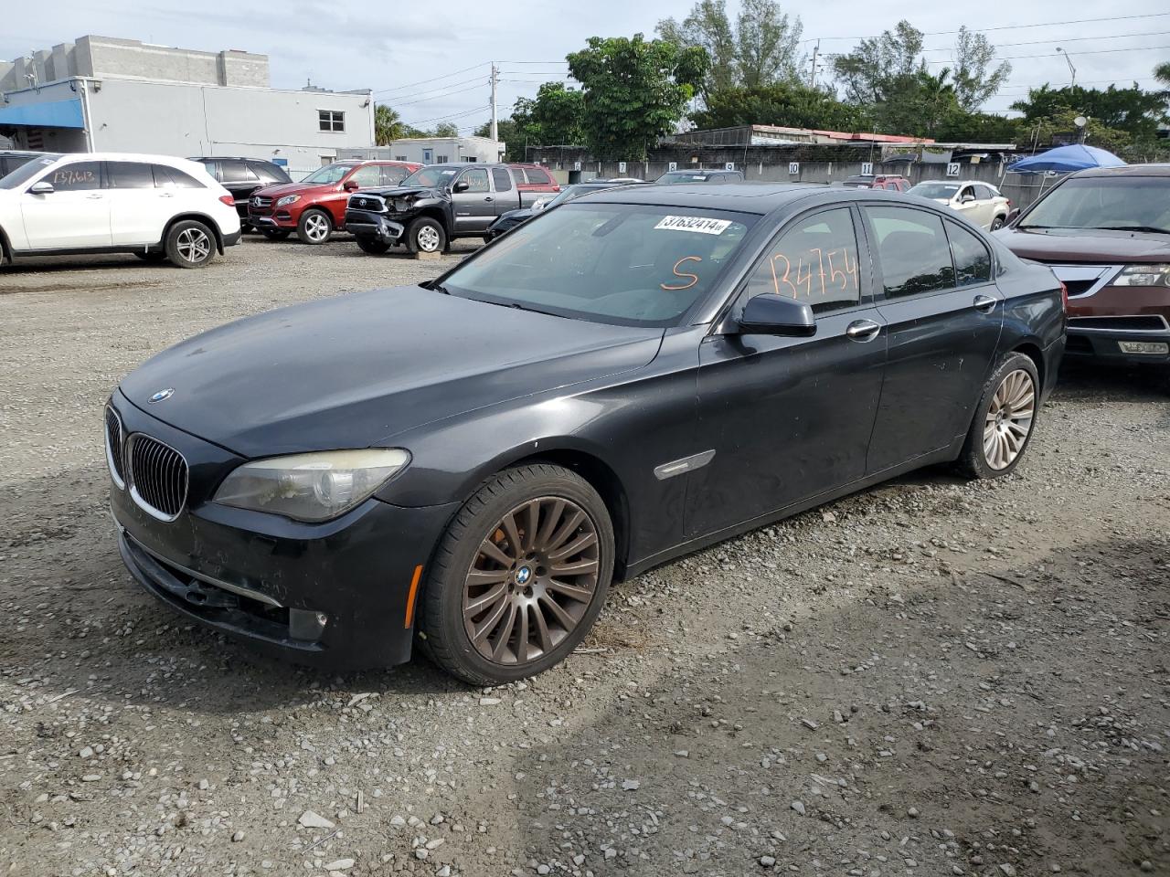 Image 1 of 2009 BMW 750 I 2009 with VIN WBAKA83539CY33750