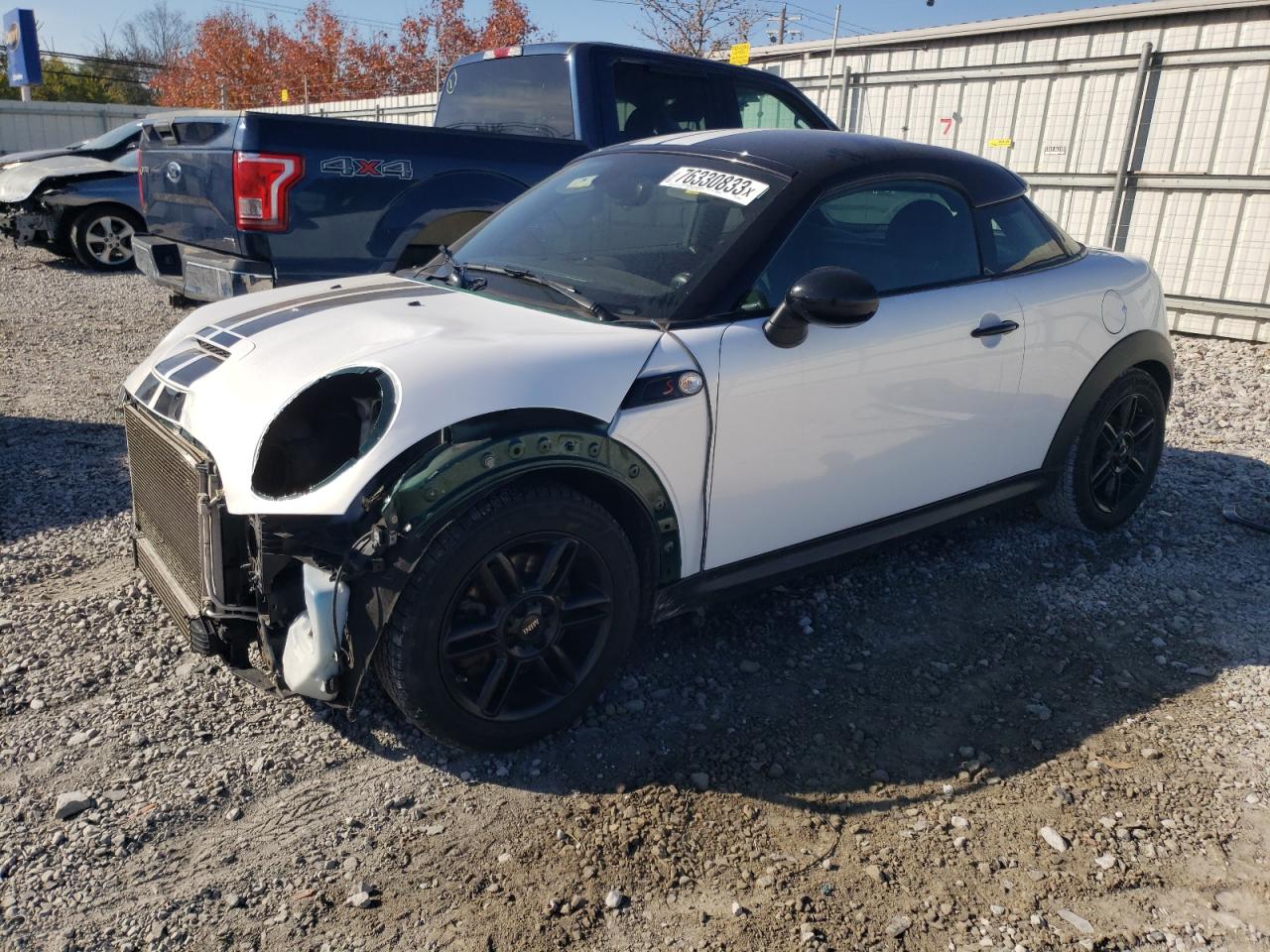 Image 1 of Mini Cooper Coupe S 2013 with VIN WMWSX3C56DT408727