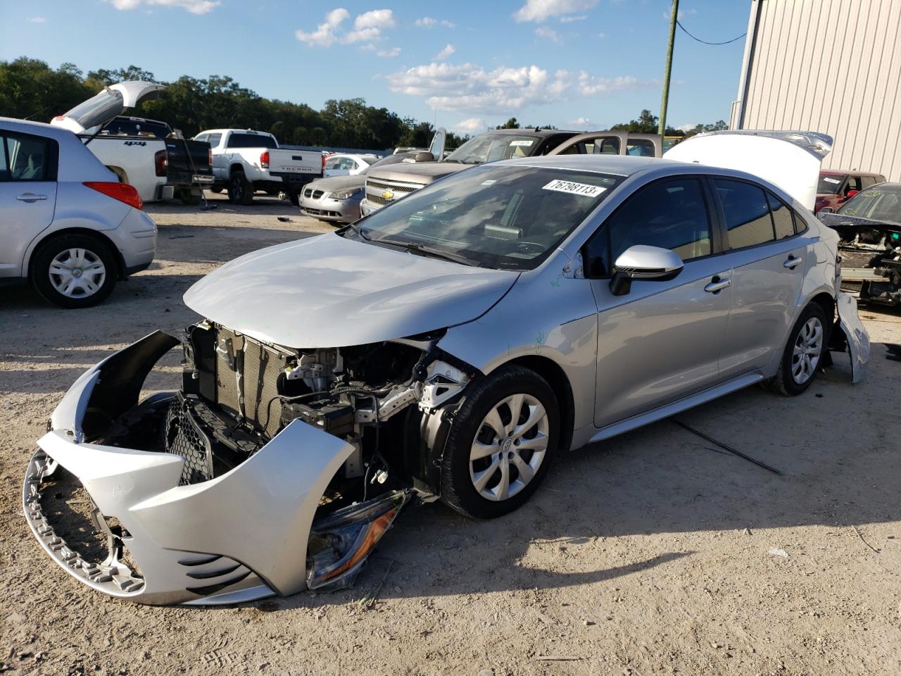 Image 1 of 2020 TOYOTA COROLLA LE 2020 with VIN JTDEPRAE7LJ090925