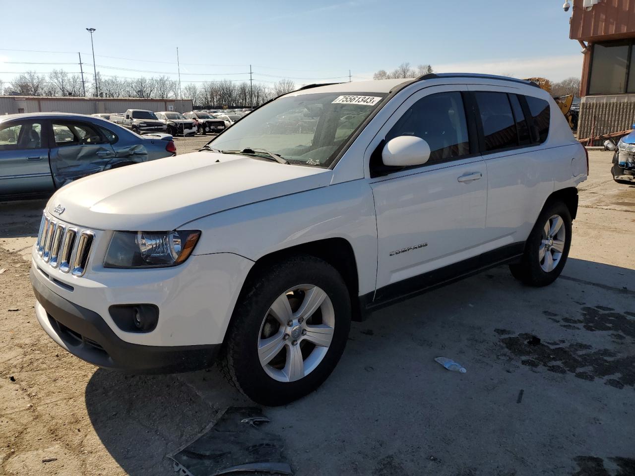 Image 1 of 2014 JEEP COMPASS LATITUDE 2014 with VIN 1C4NJCEA6ED678631
