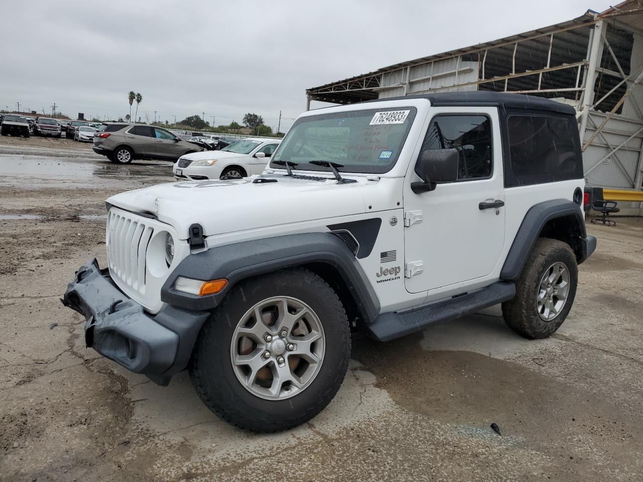 Image 1 of 2020 JEEP WRANGLER SPORT 2020 with VIN 1C4GJXAN5LW225739