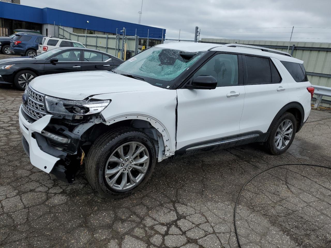 Obraz 1 z 2022 FORD EXPLORER LIMITED 2022 z VIN 1FMSK8FH4NGB06136