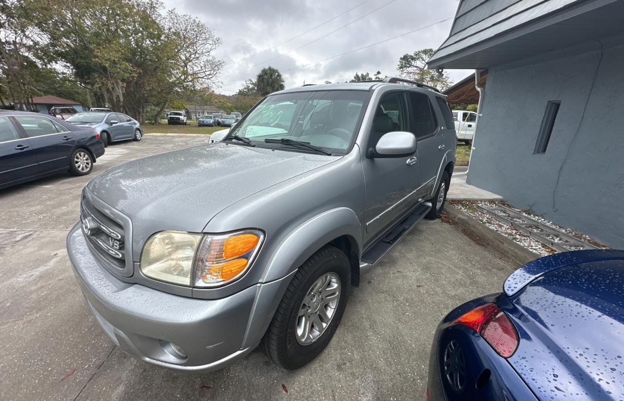 Изображение 2 2003 TOYOTA SEQUOIA LIMITED 2003 с VIN 5TDZT38A33S165779