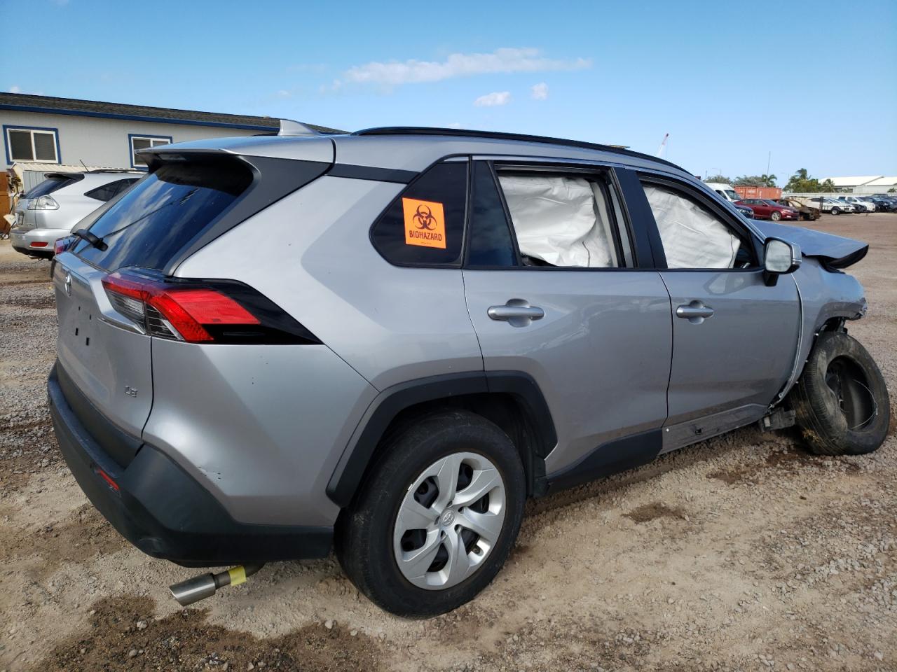 Image 3 of 2021 TOYOTA RAV4 LE 2021 with VIN JTMK1RFV7MD074141