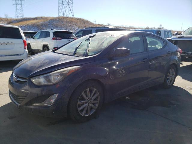 Image 1 of 2014 HYUNDAI ELANTRA SE 2014 with VIN 5NPDH4AEXEH483566