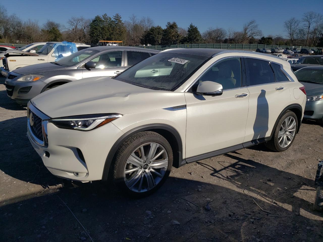 Image 1 of 2021 INFINITI QX50 ESSENTIAL 2021 with VIN 3PCAJ5CB0MF105690