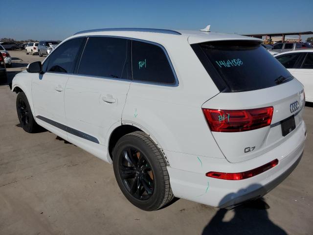 Image 2 of 2019 AUDI Q7 PREMIUM 2019 with VIN WA1AAAF71KD011090