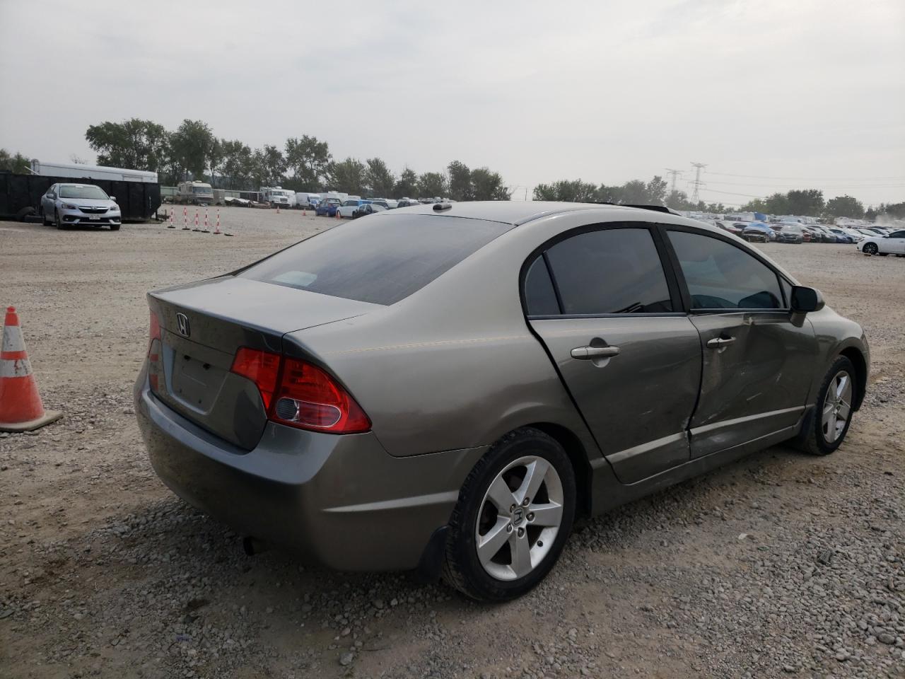 Image 3 of 2008 HONDA CIVIC EX 2008 with VIN 1HGFA16858L003739