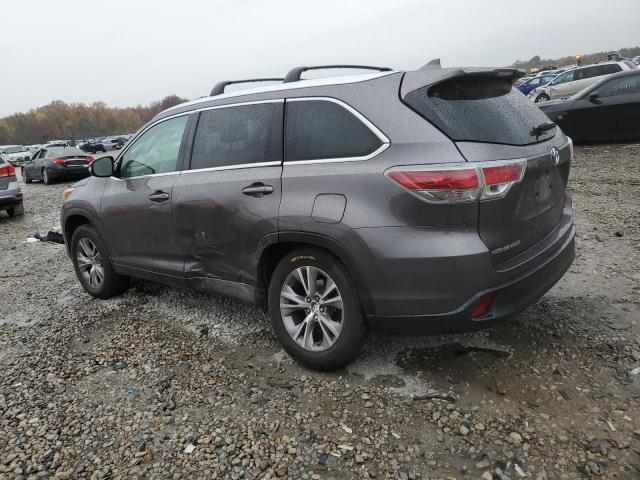 Изображение 2 2015 TOYOTA HIGHLANDER XLE 2015 с VIN 5TDKKRFH2FS039618