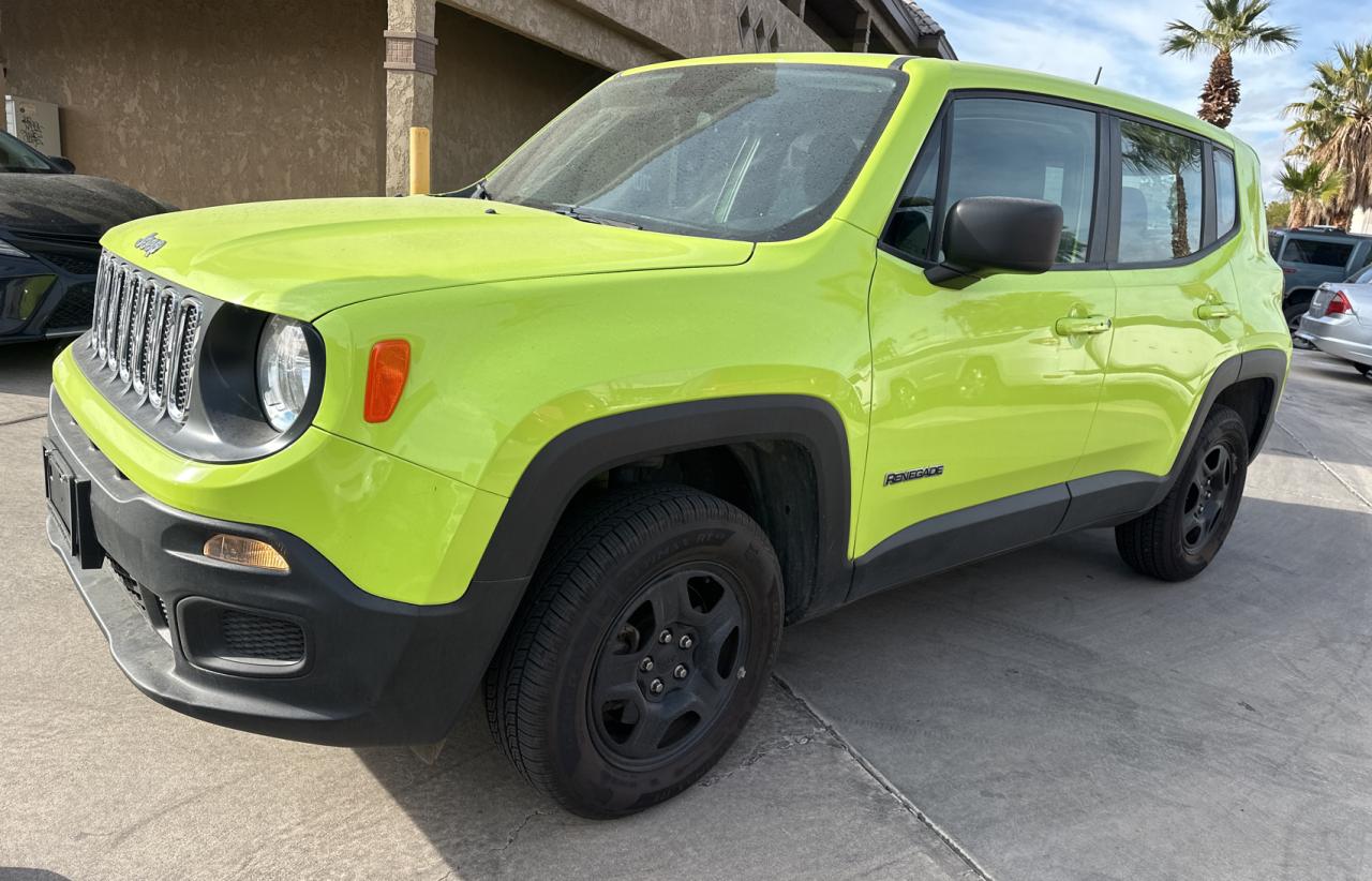 Obraz 2 z 2018 JEEP RENEGADE SPORT 2018 z VIN ZACCJBAB5JPJ48093