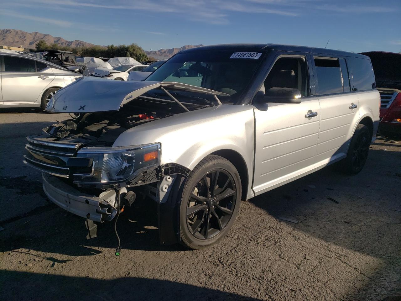 Image 1 of 2019 FORD FLEX SEL 2019 with VIN 2FMGK5C89KBA11048