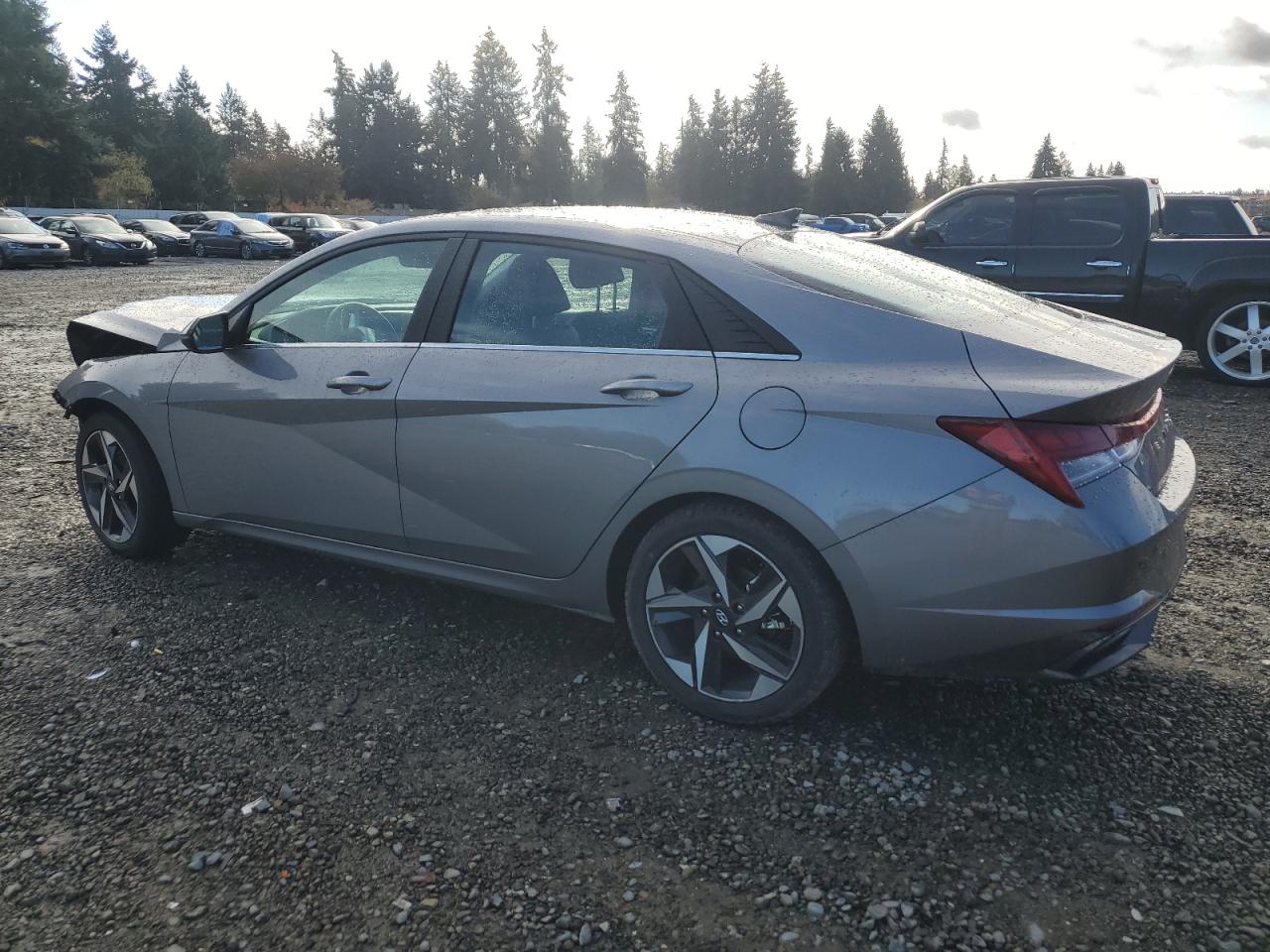 Image 2 of 2022 HYUNDAI ELANTRA LIMITED 2022 with VIN KMHLP4AG3NU355896