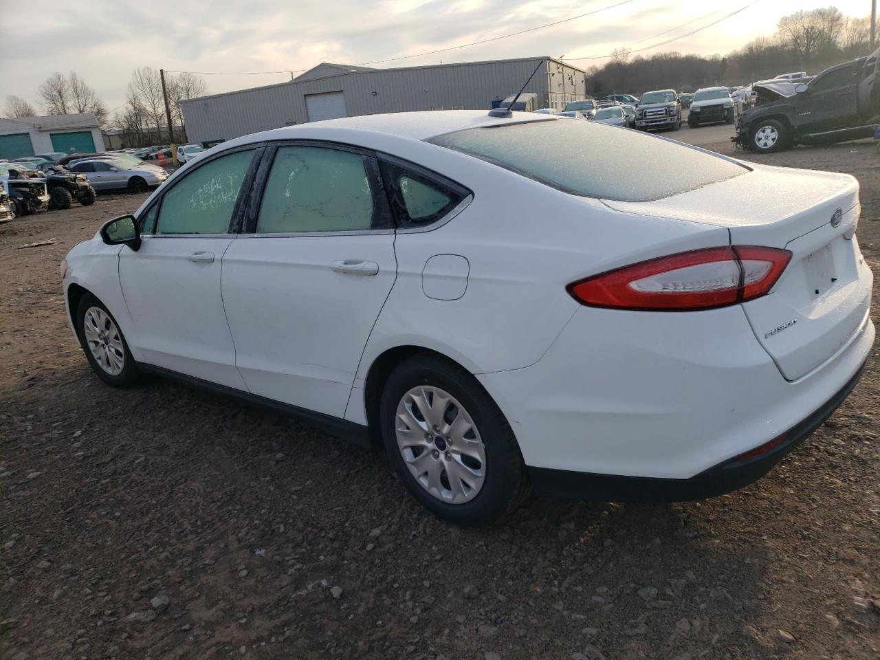 Image 2 of 2014 FORD FUSION S 2014 with VIN 1FA6P0G71E5367417