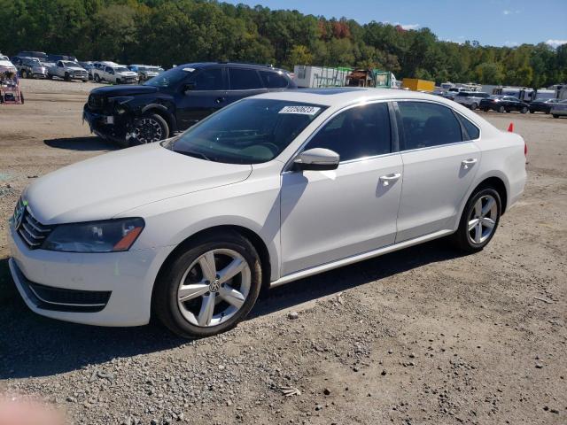 Image 1 of 2012 VOLKSWAGEN PASSAT SE 2012 with VIN 1VWBN7A35DC102455