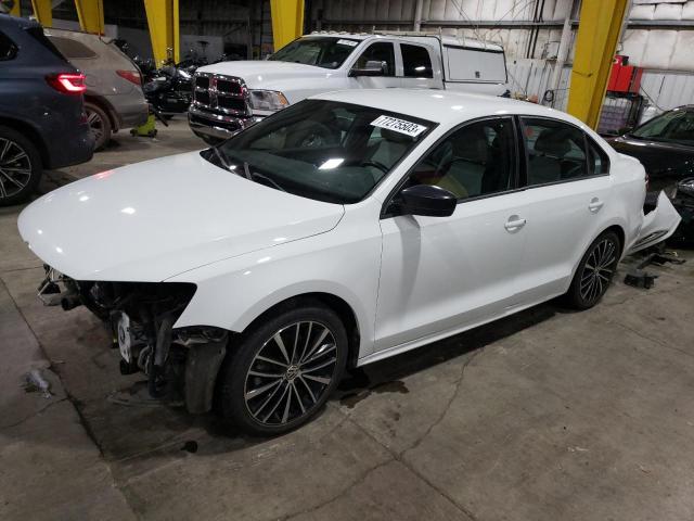 Image 1 of 2016 VOLKSWAGEN JETTA SPORT 2016 with VIN 3VWD17AJ4GM409489